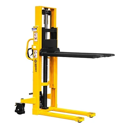 Ручной гидравлический штабелер SMARTLIFT SDA 1520 (г/п 1500 кг; 2,0 м; фиксированные вилы) 