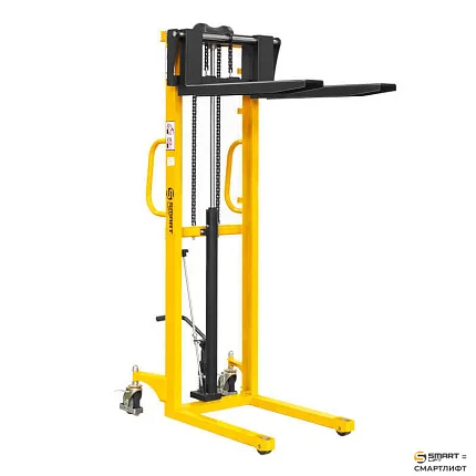 Ручной гидравлический штабелер СМАРТЛИФТ (SMARTLIFT) SDJ 0516 (г/п 500 кг; 1,6 м; вилы 200-550 мм)
