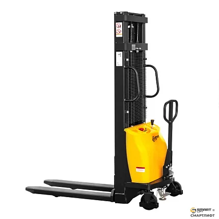 Штабелер с электроподъемом СМАРТЛИФТ (SMARTLIFT) BDA 1535 (г/п 1500 кг; 3,5 м; 12В / 120Ач)