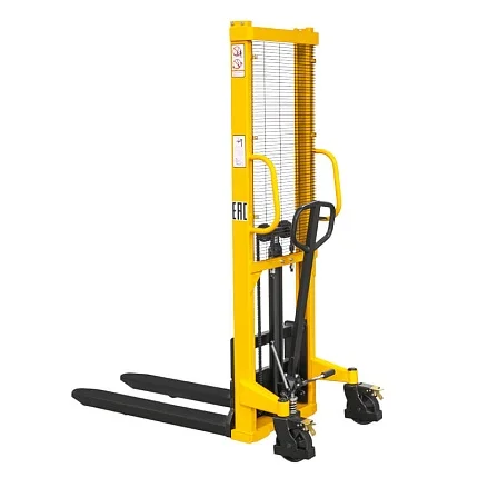 Ручной гидравлический штабелер SMARTLIFT SDJ 1516 (г/п 1500 кг; 1,6 м; фиксированные вилы)