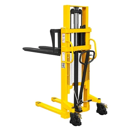 Ручной гидравлический штабелер SMARTLIFT SDA 1520 (г/п 1500 кг; 2 м; вилы 300-850 мм)  