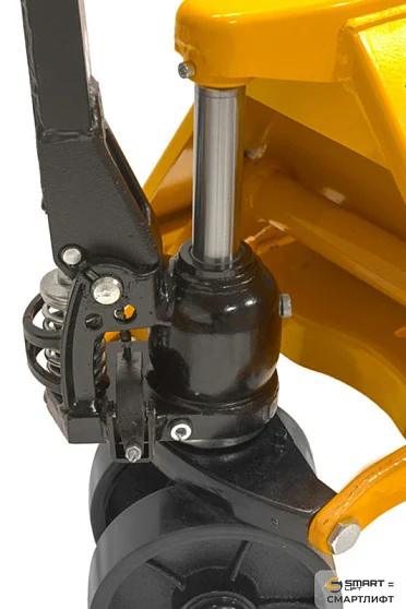 Гидравлическая тележка (рохля)  СМАРТЛИФТ (SMARTLIFT) SB (DF-III; г/п 2500 кг; 1150x550 мм; PDP)