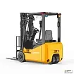 Вилочный погрузчик электрический трёхопорный СМАРТЛИФТ (SMARTLIFT) TCL101 (г/п 1000 кг; 4,5 м; li-ion 80В / 100Ач) - 1