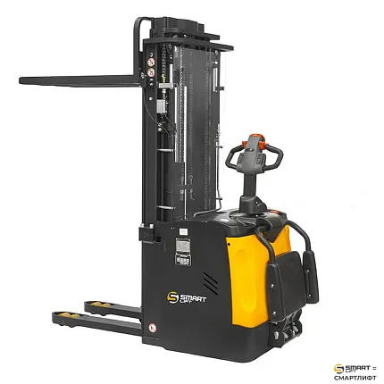 Самоходный штабелер с площадкой электрический СМАРТЛИФТ (SMARTLIFT) ES16-RS (г/п 1600 кг; 4,5 м; 24В / 280Ач)