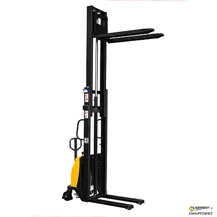 Штабелер с электроподъемом СМАРТЛИФТ (SMARTLIFT) BDA 1535 (г/п 1500 кг; 3,5 м; 12В / 120Ач)