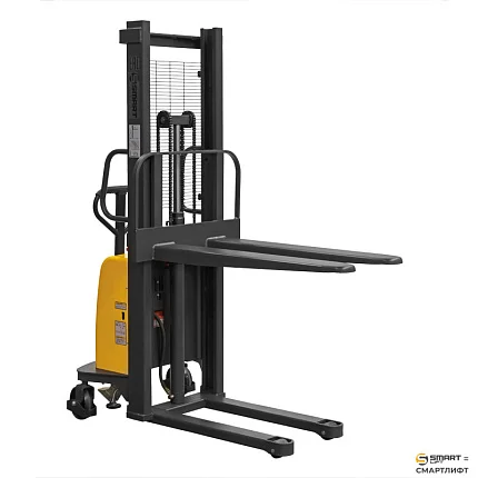 Штабелер с электроподъемом СМАРТЛИФТ (SMARTLIFT) SPN 1516 (г/п 1500 кг; 1,6 м; 12В / 120Ач)