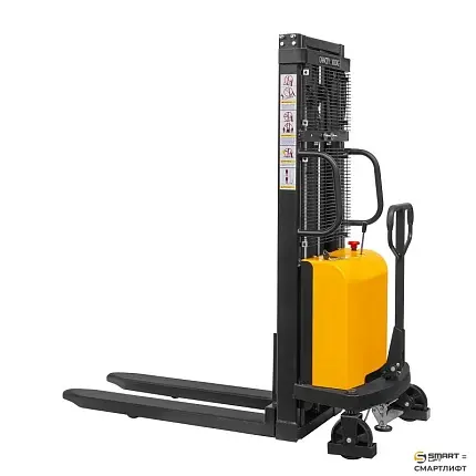 Штабелер с электроподъемом СМАРТЛИФТ (SMARTLIFT) SPN 1530 (г/п 1500 кг; 3 м; 12В / 120Ач)