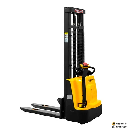 Штабелер электрический самоходный СМАРТЛИФТ (SMARTLIFT) CDD12A (г/п 1200 кг; 3 м; 24В / 85Ач)