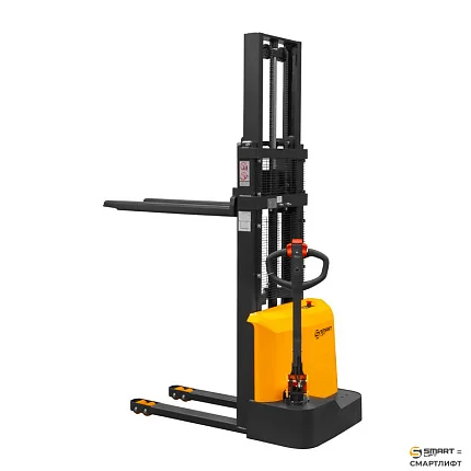 Сопровождаемый штабелер электрический самоходный СМАРТЛИФТ (SMARTLIFT) QDA12EL03 (г/п 1200 кг; 2,5 м; 24В / 85Ач)