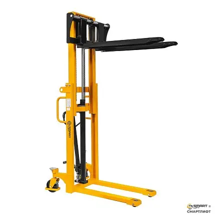 Ручной гидравлический штабелер СМАРТЛИФТ (SMARTLIFT) CTY-E10-20 (г/п 1000 кг; 2 м; вилы 330-860 мм)