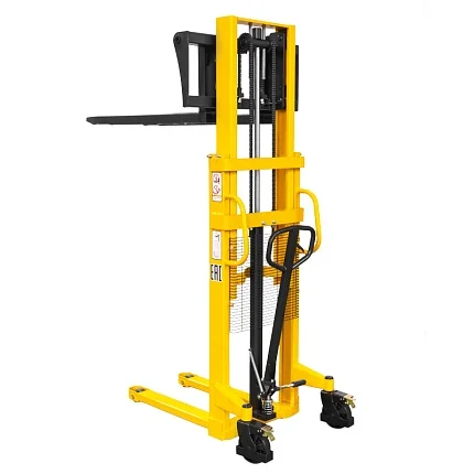 Ручной гидравлический штабелер SMARTLIFT SDA 1520 (г/п 1500 кг; 2 м; вилы 300-850 мм)  