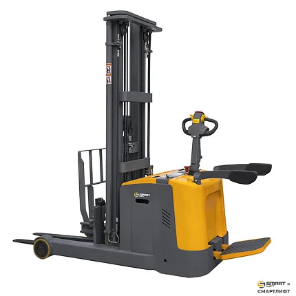 Штабелер электрический самоходный СМАРТЛИФТ (SMARTLIFT) CQD15R (г/п 1500 кг; 5,6 м; li-ion 25,6В / 230Ач, PV, EPS)