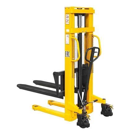 Ручной гидравлический штабелер SMARTLIFT SDA 1525 (г/п 1500 кг; 2,5 м; вилы 300-850 мм) 