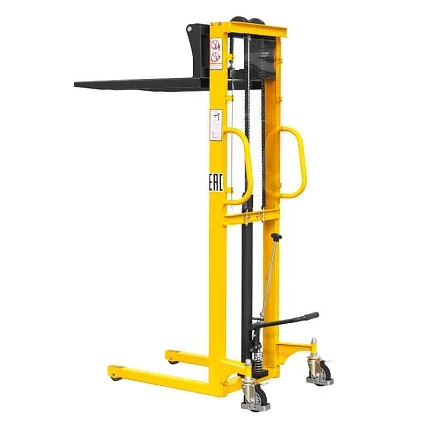 Ручной гидравлический штабелер SMARTLIFT SDJ 0516 (г/п 500 кг; 1,6 м; вилы 200-550 мм) 
