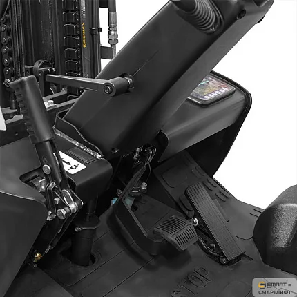 Вилочный погрузчик электрический трёхопорный СМАРТЛИФТ (SMARTLIFT) CPD15TVL (г/п 1500 кг; 4,8 м; li-ion 80В / 205Ач)