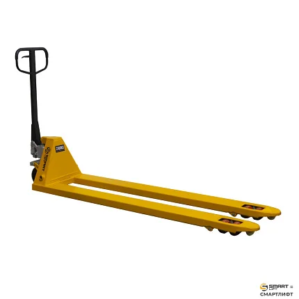 Гидравлическая тележка (рохля)  СМАРТЛИФТ (SMARTLIFT) SD-L (AC25; M; г/п 2500 кг; 2000х550 мм; PDP)