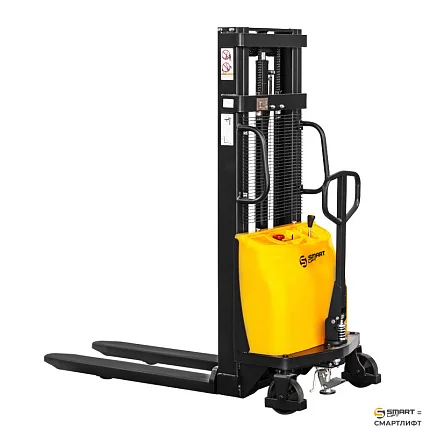Штабелер с электроподъемом СМАРТЛИФТ (SMARTLIFT) BDA 1025 (г/п 1000 кг; 2,5 м; 12В / 120Ач)