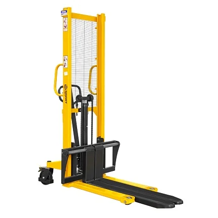 Ручной гидравлический штабелер SMARTLIFT SDA 2016 (г/п 2000 кг; 1,6 м; вилы 300-850 мм) 