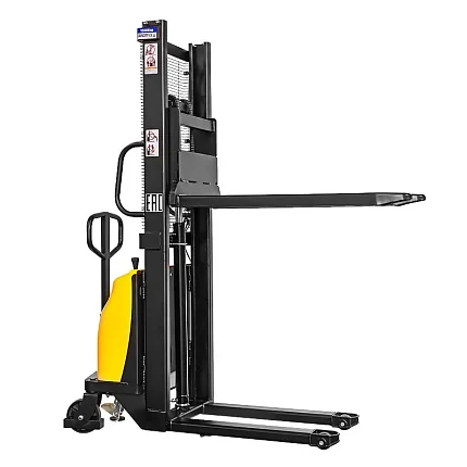 Штабелер с электроподъемом SMARTLIFT BDA 1016 (г/п 1000 кг; 1,6 м; 12В / 120Ач) 