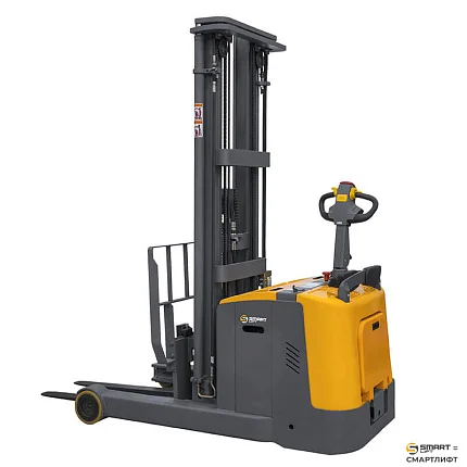 Штабелер электрический самоходный СМАРТЛИФТ (SMARTLIFT) CQD15R (г/п 1500 кг; 5,6 м; li-ion 25,6В / 230Ач, PV, EPS)