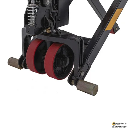 Гидравлическая тележка (рохля)  СМАРТЛИФТ (SMARTLIFT) SD-HL (HLT10; г/п 1000 кг; 1150х540 мм; высокоподъемная 800 мм)