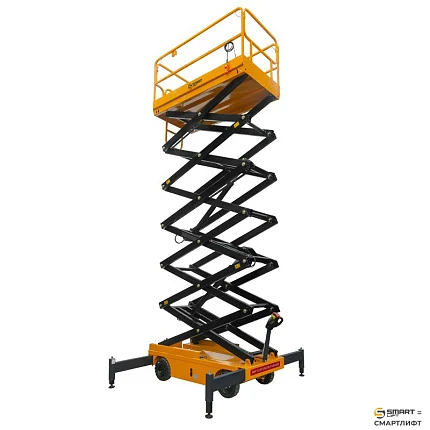 Подъемник ножничный самоходный СМАРТЛИФТ (SMARTLIFT) SJY-0.5-11A (г/п 500 кг; 11 м)