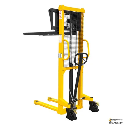 Ручной гидравлический штабелер СМАРТЛИФТ (SMARTLIFT) SDJ 1516 (г/п 1500 кг; 1,6 м; вилы 310-830 мм)