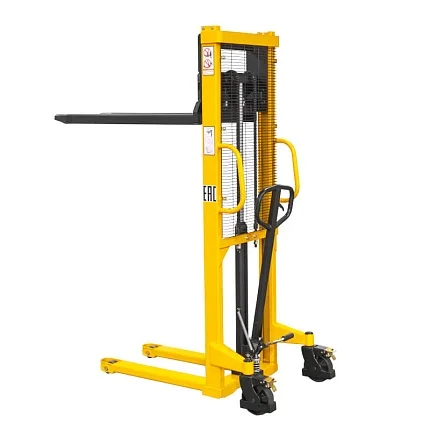 Ручной гидравлический штабелер SMARTLIFT SDJ 1516 (г/п 1500 кг; 1,6 м; фиксированные вилы)