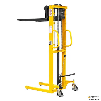 Ручной гидравлический штабелер СМАРТЛИФТ (SMARTLIFT) SDJ 0516 (г/п 500 кг; 1,6 м; вилы 200-550 мм)