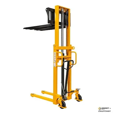 Ручной гидравлический штабелер СМАРТЛИФТ (SMARTLIFT) CTY-E10-20 (г/п 1000 кг; 2 м; вилы 330-860 мм)