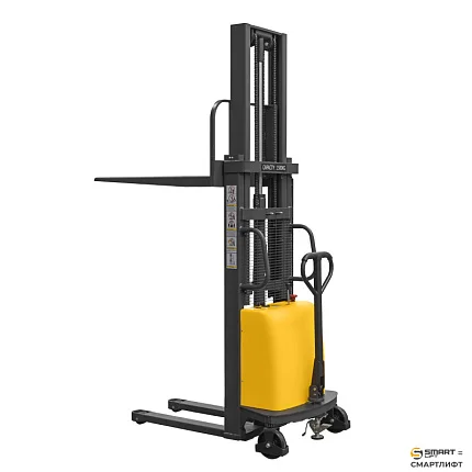 Штабелер с электроподъемом СМАРТЛИФТ (SMARTLIFT) SPN 1025 (г/п 1000 кг; 2,5 м; 12В / 120Ач)