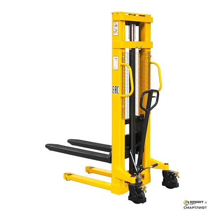 Ручной гидравлический штабелер СМАРТЛИФТ (SMARTLIFT) SDJ 1530 (г/п 1500 кг; 3 м; фиксированные вилы)