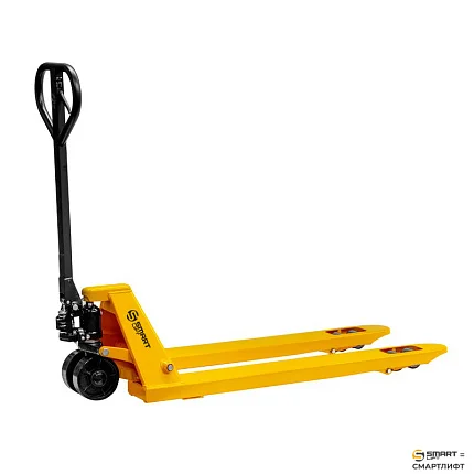 Гидравлическая тележка (рохля)  СМАРТЛИФТ (SMARTLIFT) SB (DB; г/п 2000 кг; 1150х550 мм; PDP)