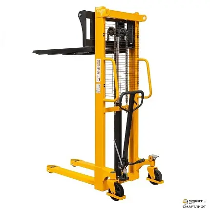 Ручной гидравлический штабелер СМАРТЛИФТ (SMARTLIFT) CTY-E15-16 (г/п 1500 кг; 1,6 м; вилы 330-860 мм)