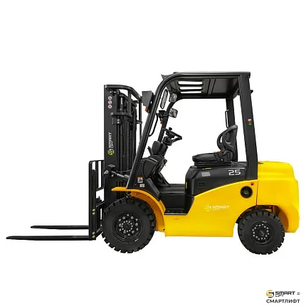 Вилочный погрузчик дизельный СМАРТЛИФТ (SMARTLIFT) CPCD25T8 (г/п 2500 кг; 4,8 м; Mitsubishi S4S)