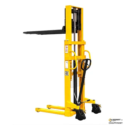 Ручной гидравлический штабелер СМАРТЛИФТ (SMARTLIFT) SDJ 1520 (г/п 1500 кг; 2 м; фиксированные вилы)