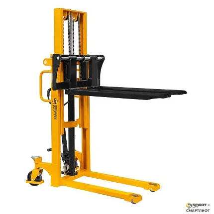Ручной гидравлический штабелер СМАРТЛИФТ (SMARTLIFT) CTY-E10-20 (г/п 1000 кг; 2 м; вилы 330-860 мм)