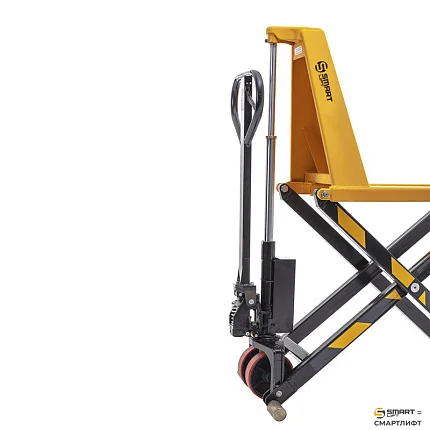 Гидравлическая тележка (рохля)  СМАРТЛИФТ (SMARTLIFT) SD-HL (HLT10; г/п 1000 кг; 1150х540 мм; высокоподъемная 800 мм)