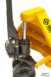 Гидравлическая тележка (рохля)  СМАРТЛИФТ (SMARTLIFT) SB (DB; г/п 2000 кг; 1150х550 мм; PDP) - 7