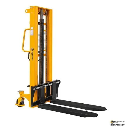 Ручной гидравлический штабелер СМАРТЛИФТ (SMARTLIFT) CTY-E15-30 (г/п 1500 кг; 3 м; вилы 330-860 мм)