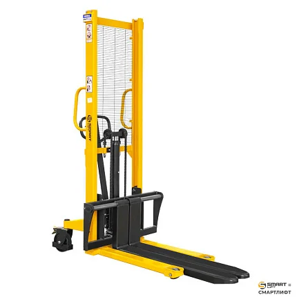 Ручной гидравлический штабелер СМАРТЛИФТ (SMARTLIFT) SDJ 1516 (г/п 1500 кг; 1,6 м; вилы 310-830 мм)