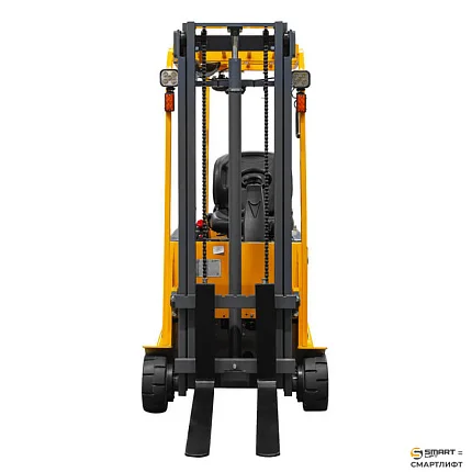 Вилочный погрузчик электрический трёхопорный СМАРТЛИФТ (SMARTLIFT) TKA15H (г/п 1500 кг; 3 м; 24В / 350Ач)