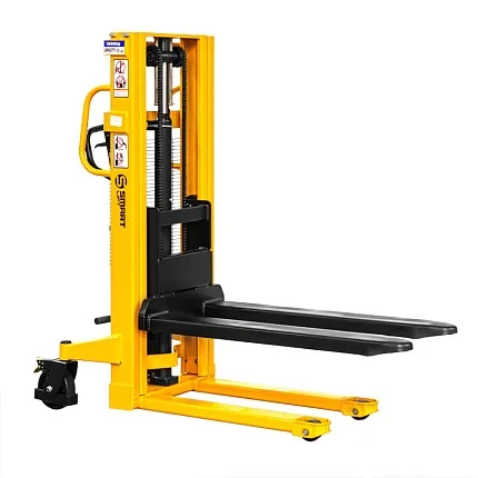 Ручной гидравлический штабелер SMARTLIFT SDA 1520 (г/п 1500 кг; 2,0 м; фиксированные вилы) 