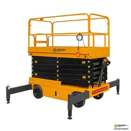 Подъемник ножничный самоходный СМАРТЛИФТ (SMARTLIFT) SJY-0.5-11A (г/п 500 кг; 11 м)