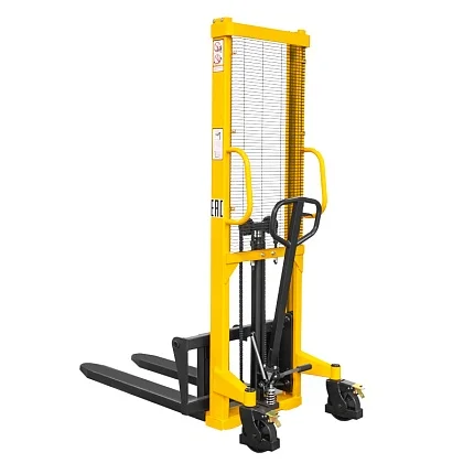 Ручной гидравлический штабелер SMARTLIFT SDA 2016 (г/п 2000 кг; 1,6 м; вилы 300-850 мм) 