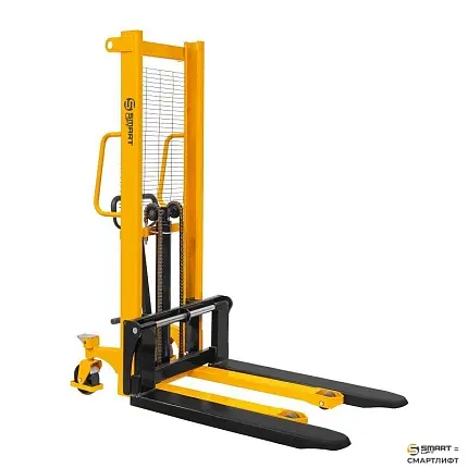 Ручной гидравлический штабелер СМАРТЛИФТ (SMARTLIFT) CTY-E15-16 (г/п 1500 кг; 1,6 м; вилы 330-860 мм)