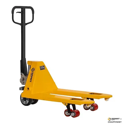 Гидравлическая тележка (рохля)  СМАРТЛИФТ (SMARTLIFT) SD-S (AC25; г/п 2500 кг; 800х550 мм; RDP)