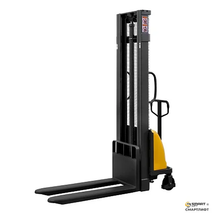 Штабелер с электроподъемом СМАРТЛИФТ (SMARTLIFT) CDD15B-E (г/п 1500 кг; 3,5 м; 12В / 120Ач)