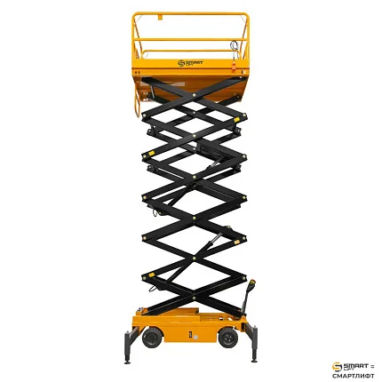 Подъемник ножничный самоходный СМАРТЛИФТ (SMARTLIFT) SJY-0.5-11A (г/п 500 кг; 11 м)