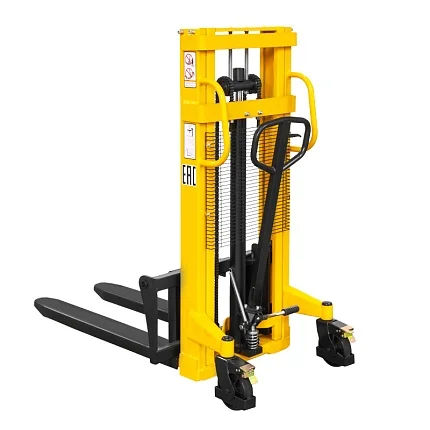 Ручной гидравлический штабелер SMARTLIFT SDA 1520 (г/п 1500 кг; 2 м; вилы 300-850 мм)  